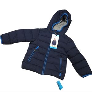 Gerry Packable Puffer Jackets for Boys, Hooded Boys Winter Coat Outerwear